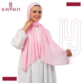 Chiffon Plain Scarf